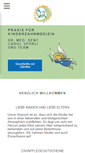 Mobile Screenshot of kinderzahnarzt-wettingen.ch